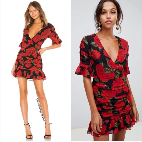 KEEPSAKE the Label Dresses & Skirts - keepsake the label dress womens sz M red floral